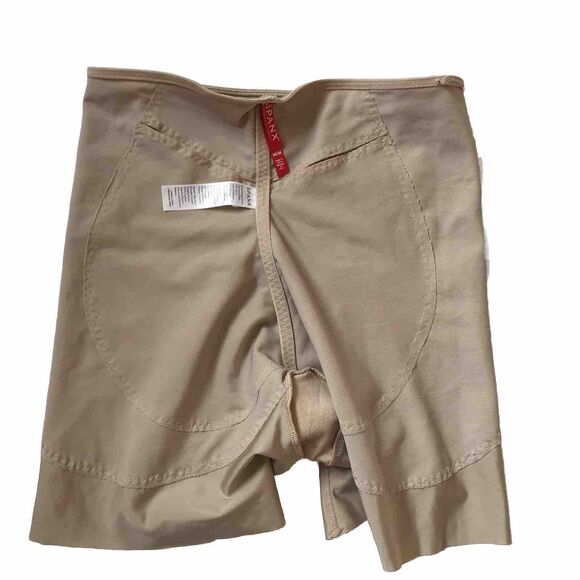 SPANX Nude Beige Slimplicity 1038 Booty Booster Short M Shapewear *No Pads NWOT - Picture 11 of 13